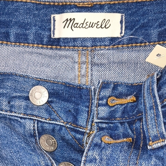 Madewell A Line Mini Denim Skirt - Nwt Holiday Sale🎁 - Picture 2 of 6